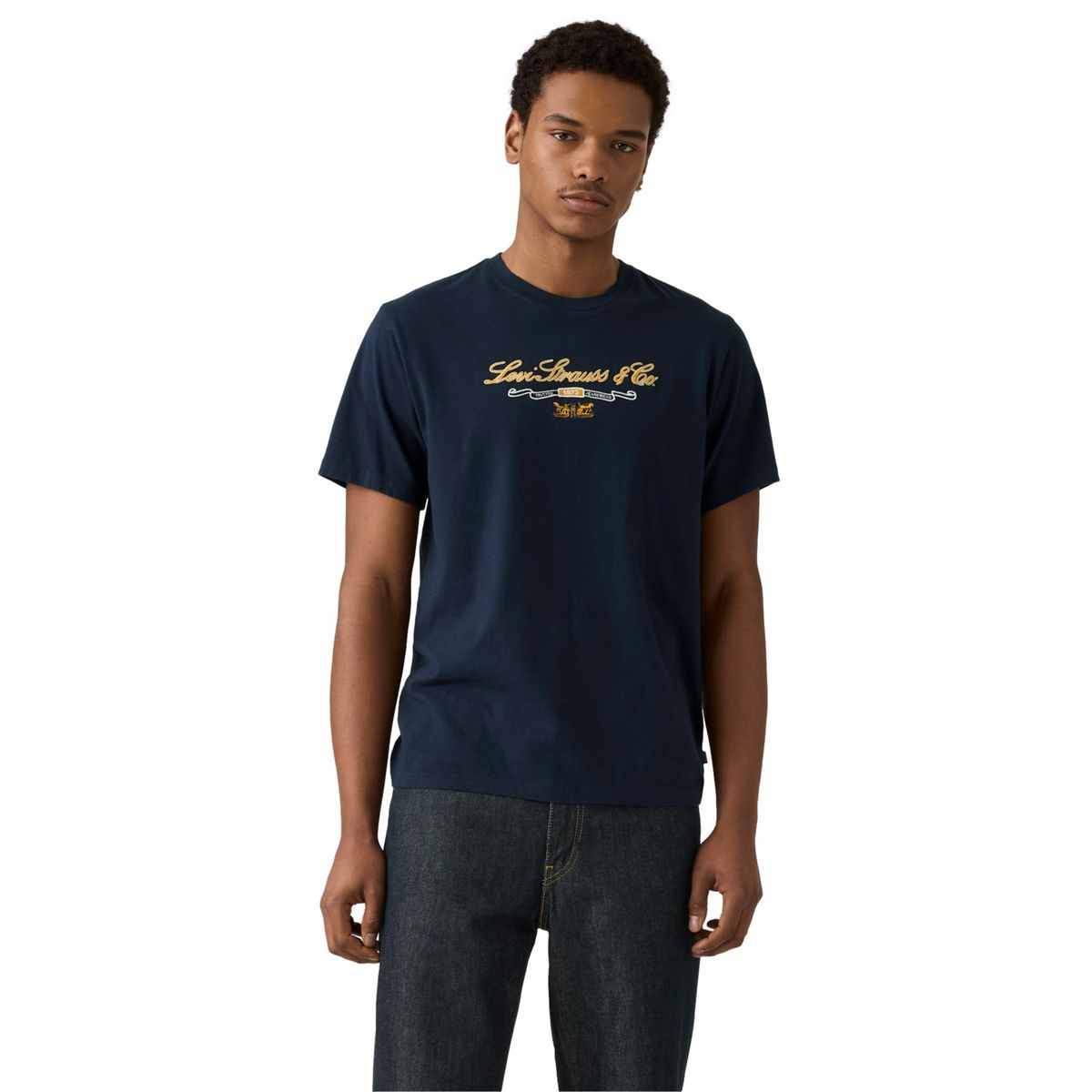 LEVIS - Polera Manga Corta Algodón Hombre Levis