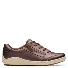CLARKS - Zapatilla Urbana Mujer Café