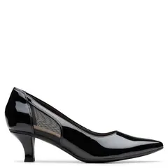 CLARKS - Zapato Formal Mujer Negro