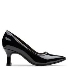 CLARKS - Zapato Formal Mujer Negro