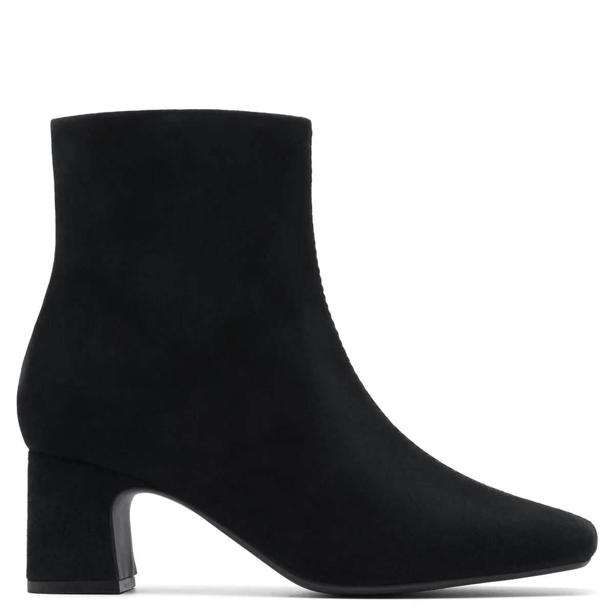 CLARKS - Bota Mujer Cuero Negro Clarks