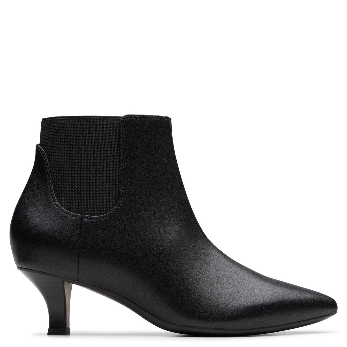 CLARKS - Bota Mujer Cuero Negro Clarks