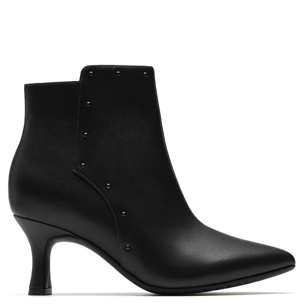CLARKS - Bota Mujer Cuero Negro Clarks