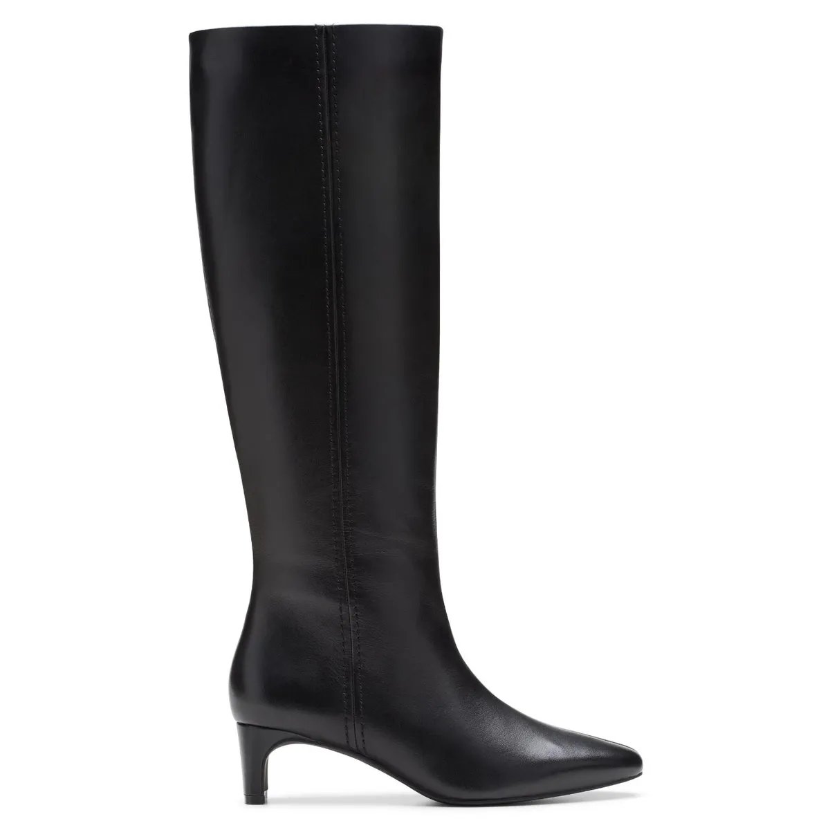 CLARKS - Bota Mujer Cuero Negro Clarks