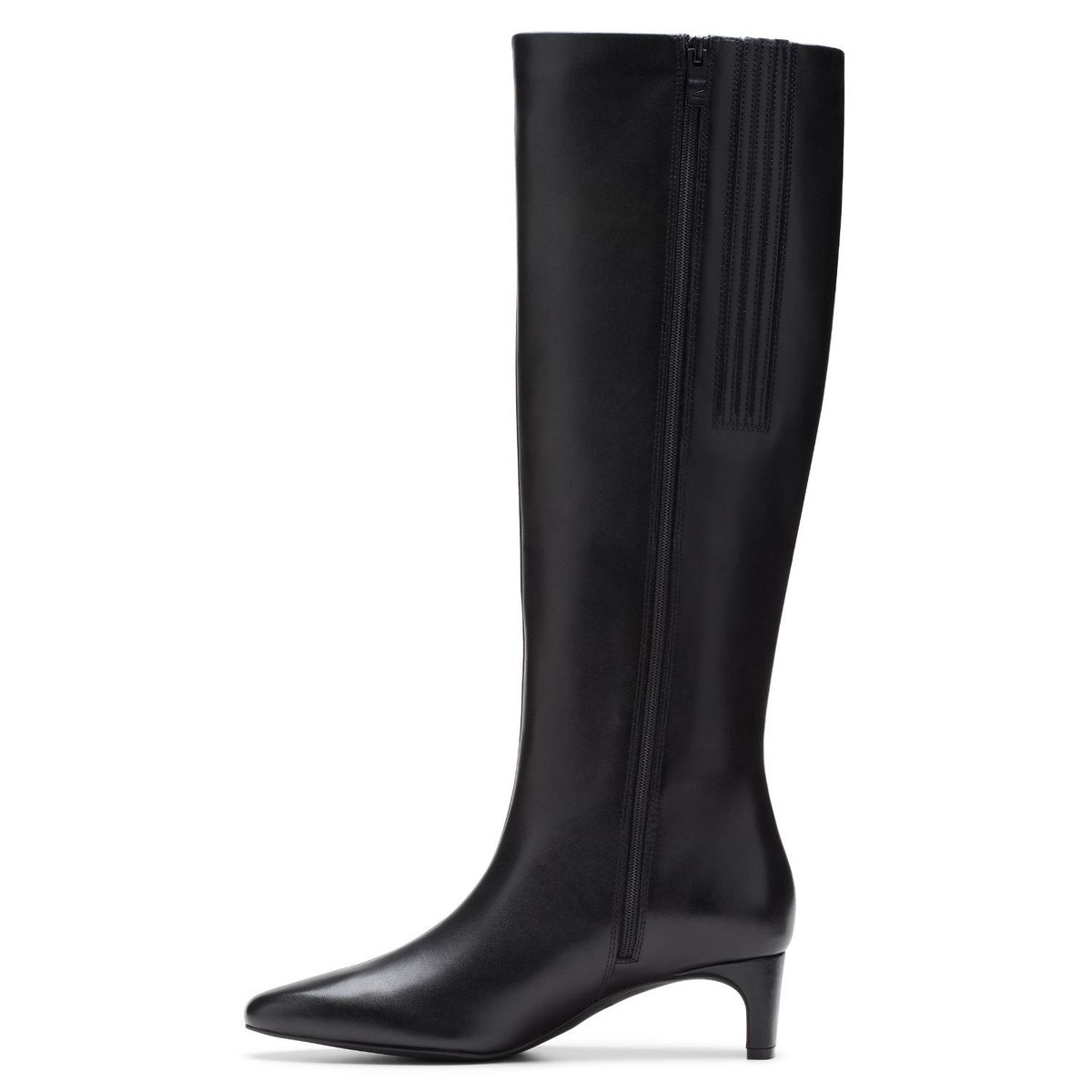 CLARKS - Bota Mujer Cuero Negro Clarks