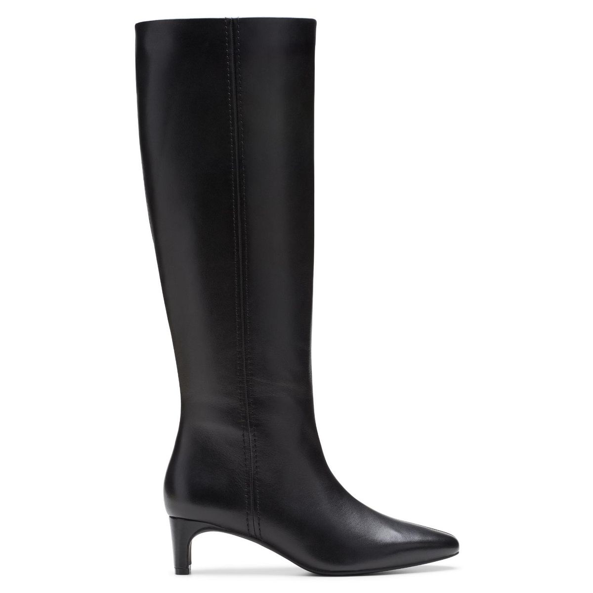 CLARKS - Bota Mujer Cuero Negro Clarks