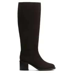 CLARKS - Bota Mujer Cuero Café