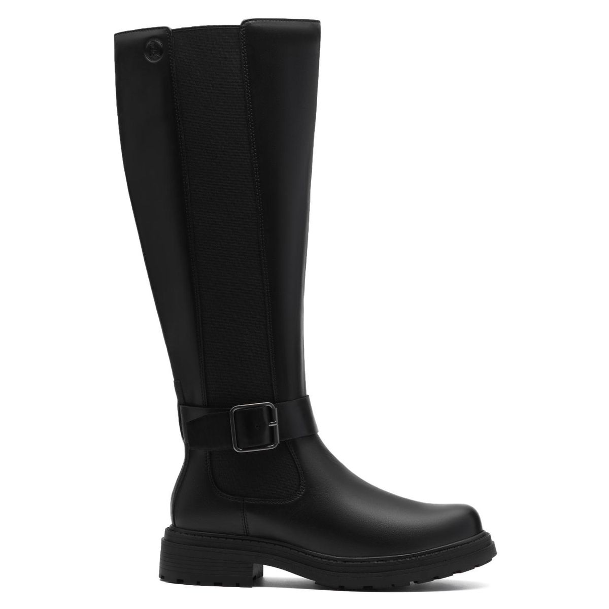 CLARKS - Bota Mujer Cuero Negro Clarks