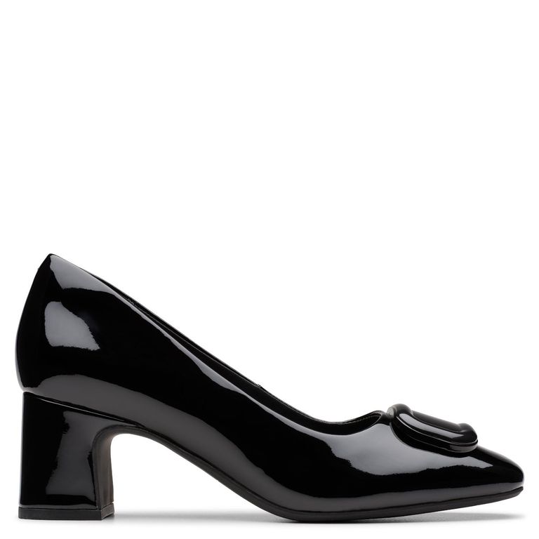 CLARKS Zapato Formal Mujer Cuero Negro