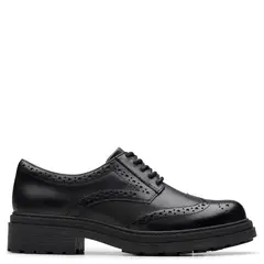 CLARKS - Zapato Casual Mujer Cuero Negro