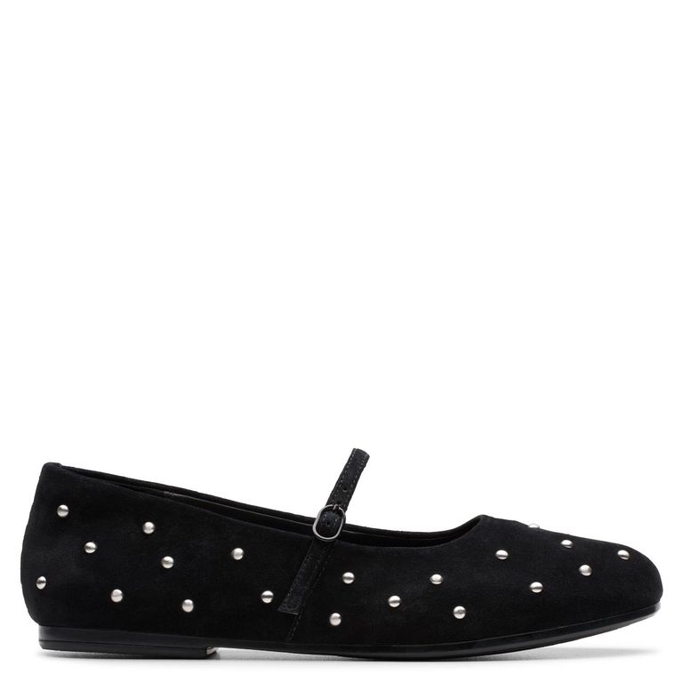 CLARKS Zapato Casual Mujer Cuero Negro
