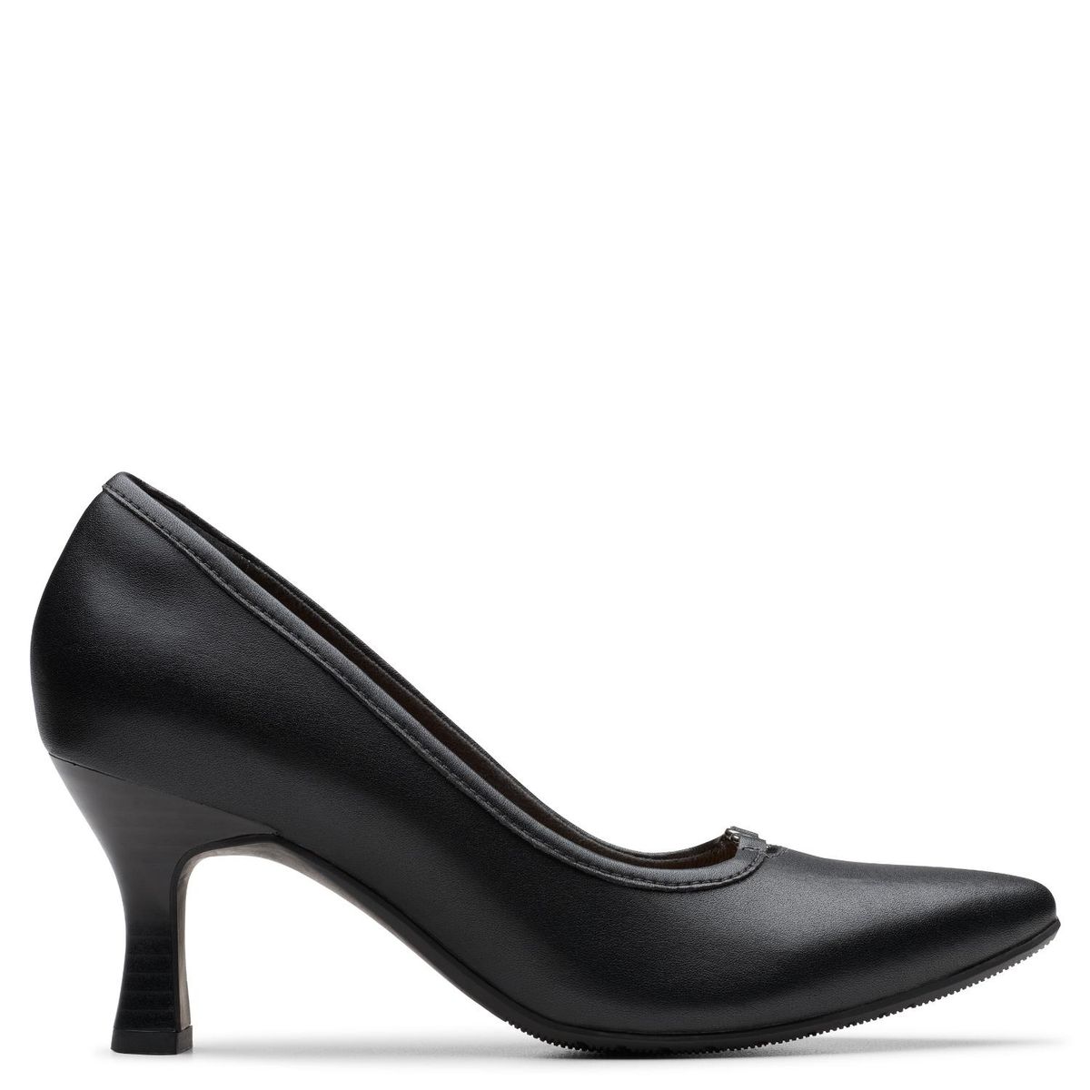 CLARKS - Zapato Formal Mujer Cuero Negro Clarks