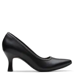 CLARKS - Zapato Formal Mujer Cuero Negro