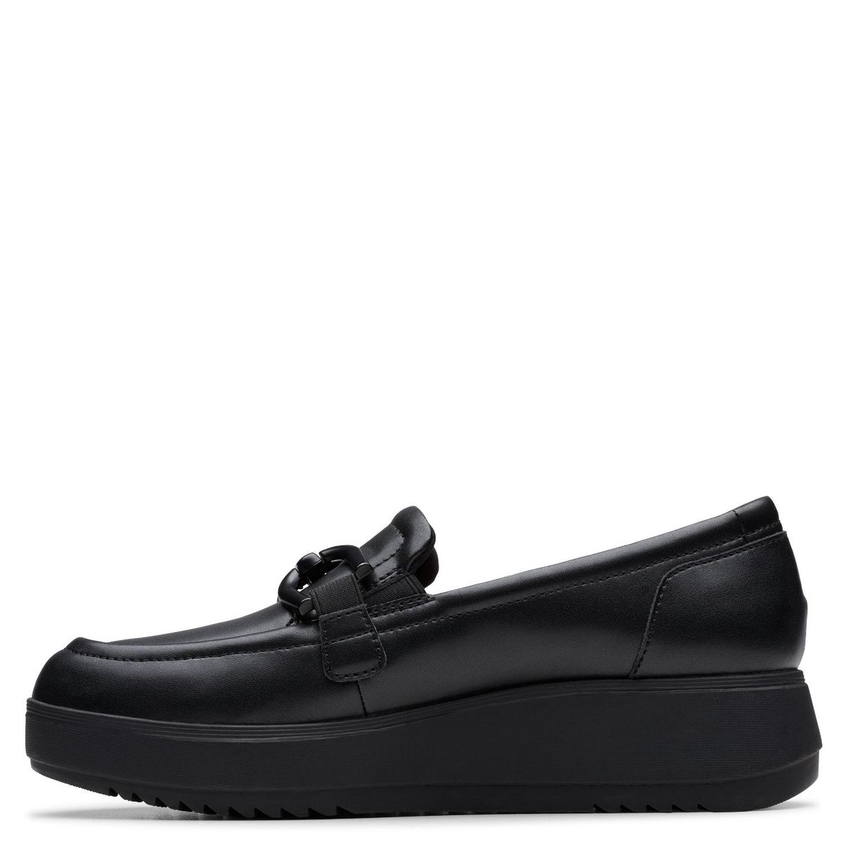 CLARKS - Zapato Casual Mujer Cuero Negro Clarks