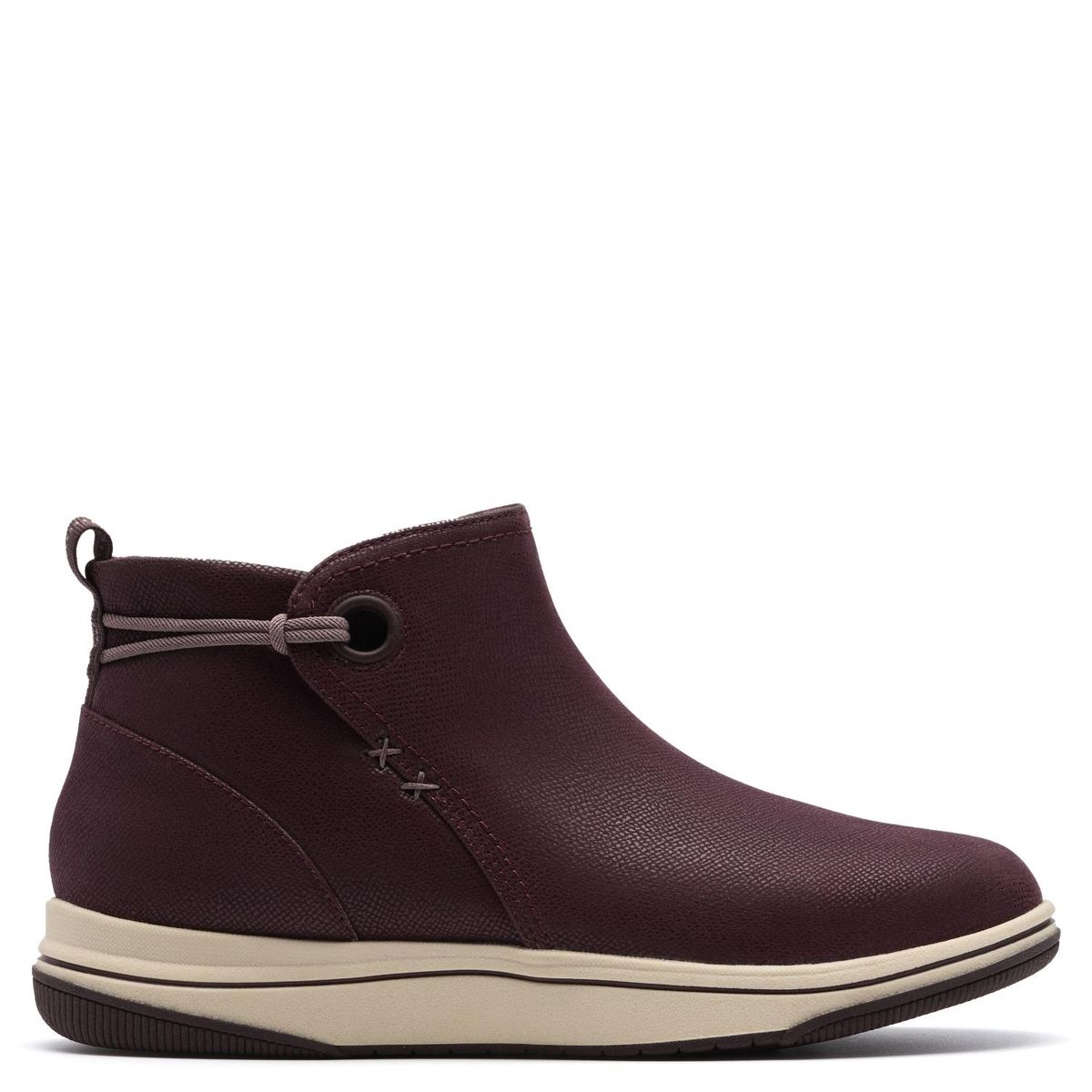 CLARKS - Botín Mujer Burdeo Clarks
