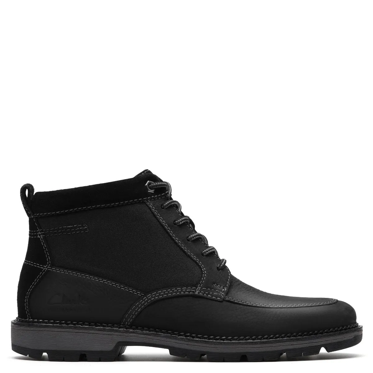 CLARKS - Botín Hombre Cuero Negro Clarks