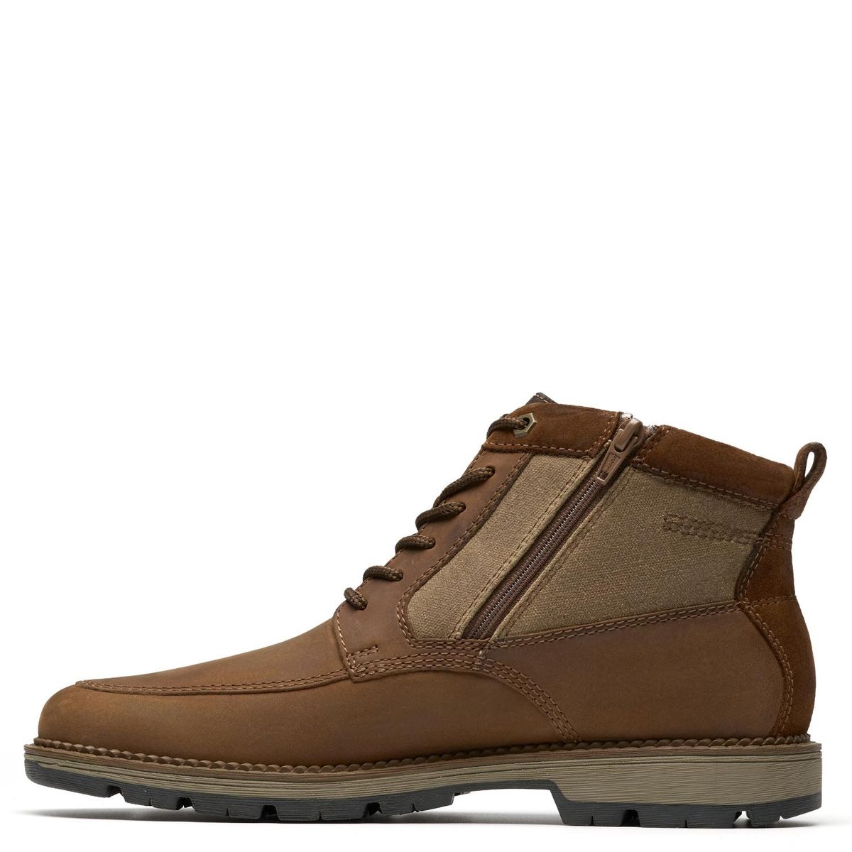 CLARKS - Botín Hombre Cuero Café Clarks