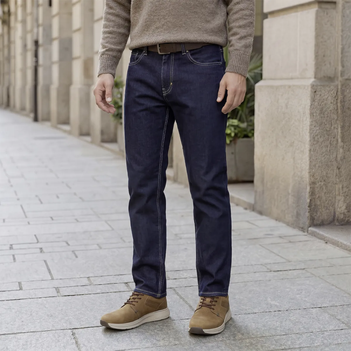 CLARKS - Zapato Casual Hombre Cuero Café Clarks