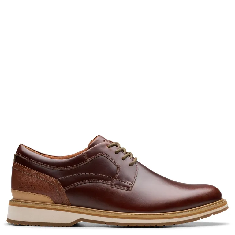 CLARKS Zapatos Casuales Hombre Cuero Multicolor
