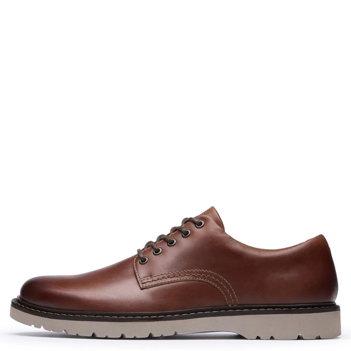 CLARKS - Zapato Casual Hombre Cuero Café Clarks