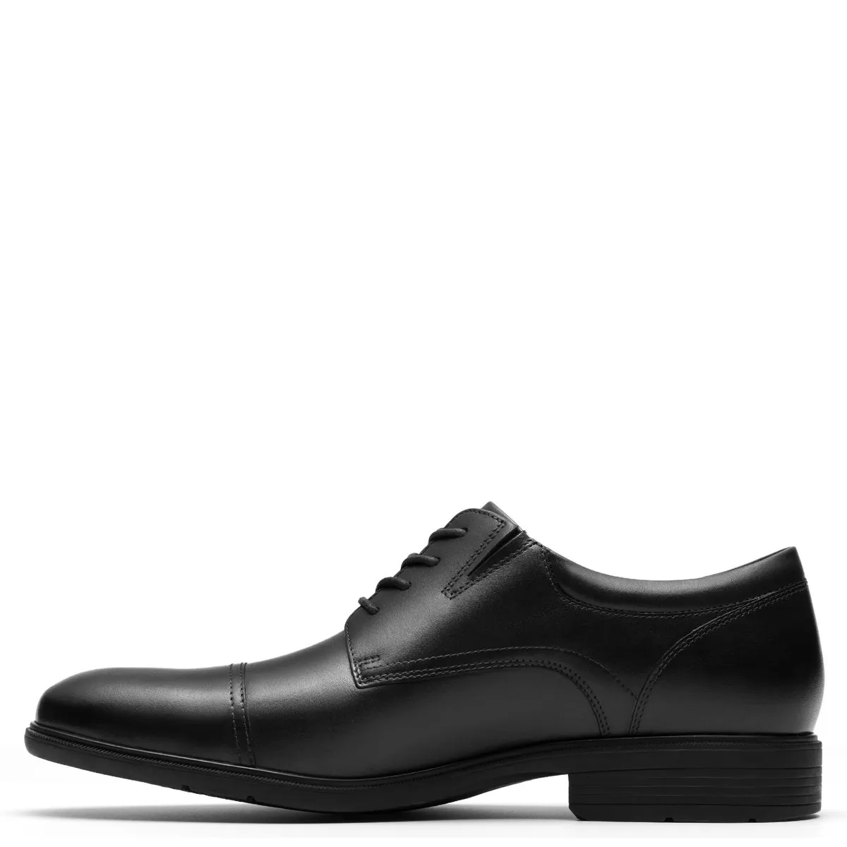 CLARKS - Zapatos Casuales Hombre Cuero Negro Clarks