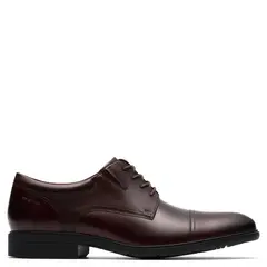 CLARKS - Zapatos Casuales Hombre Cuero Café