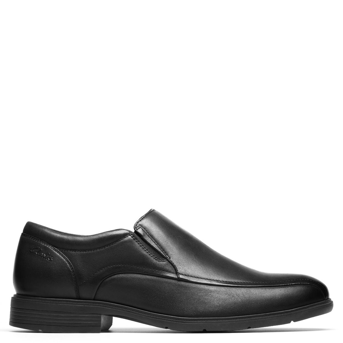 CLARKS - Zapatos Casuales Hombre Cuero Negro Clarks