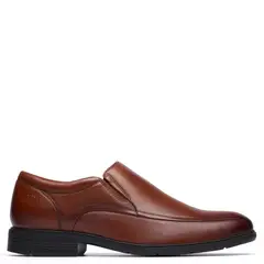 CLARKS - Zapatos Casuales Hombre Cuero Beige Khaki