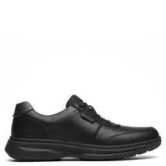 CLARKS - Zapatos Casuales Hombre Cuero Negro