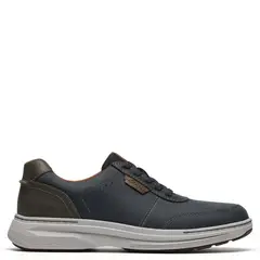 CLARKS - Zapatos Casuales Hombre Cuero Azul