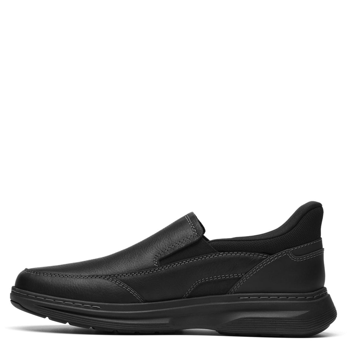 CLARKS - Zapatos Casuales Hombre Cuero Negro Clarks