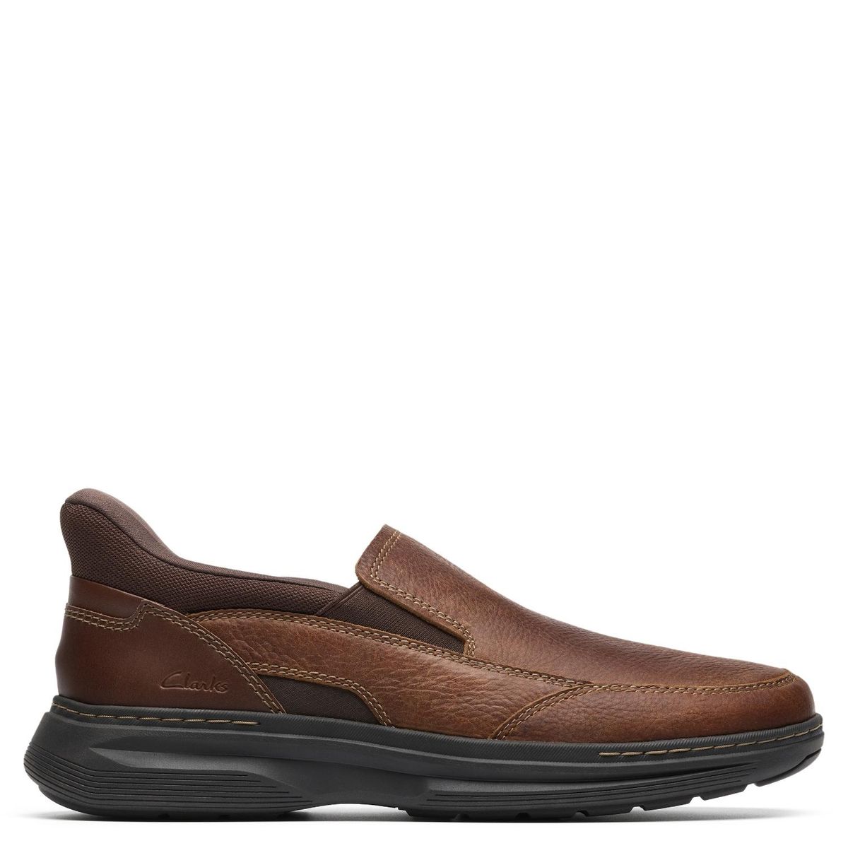 CLARKS - Zapatos Casuales Hombre Cuero Café Clarks