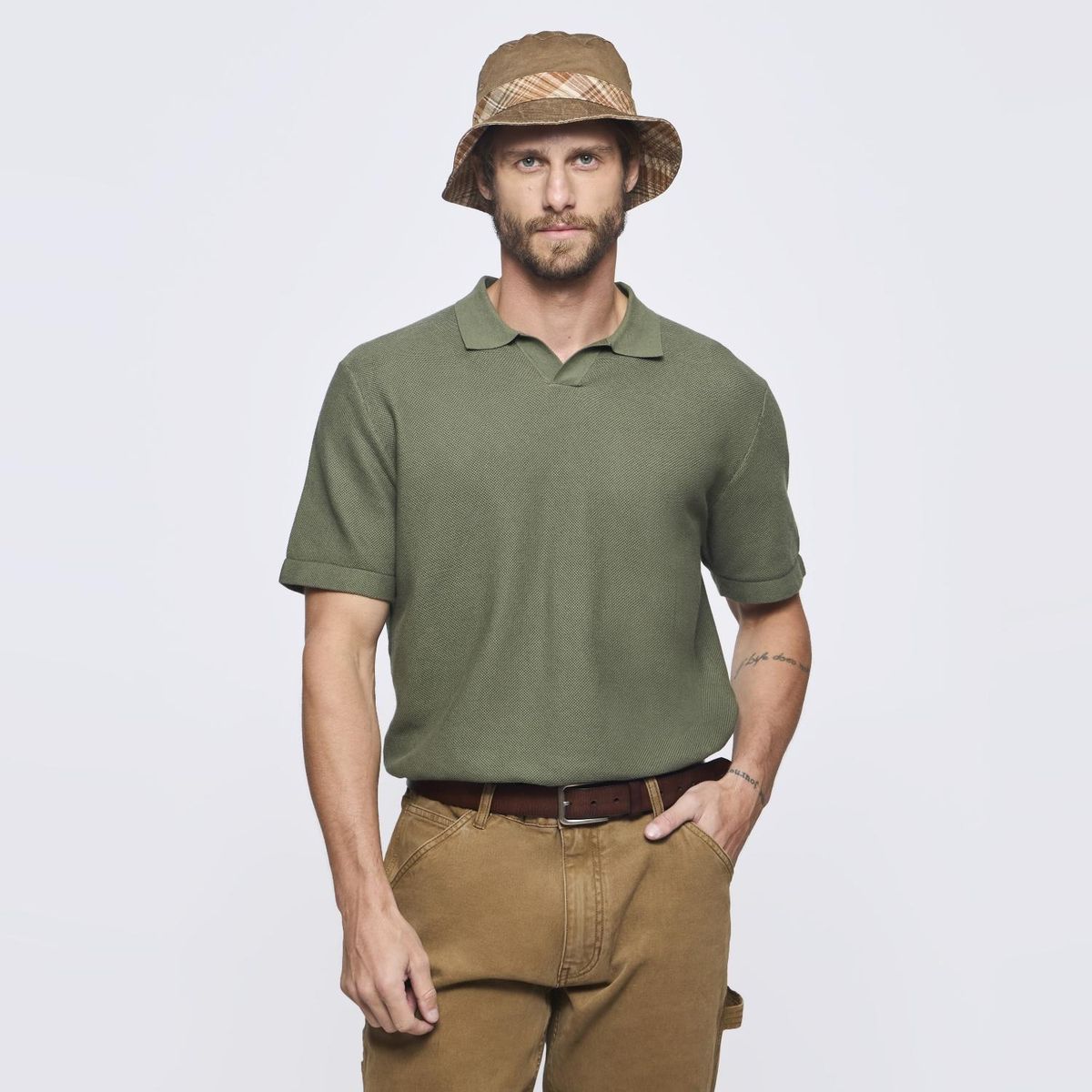 SAVILLE ROW - Polera Manga Corta Hombre Saville Row