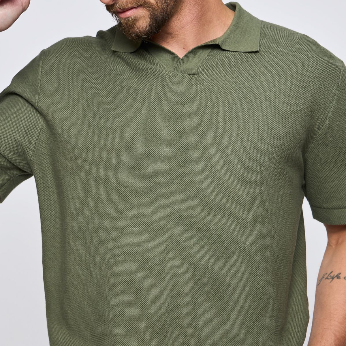 SAVILLE ROW - Polera Manga Corta Hombre Saville Row