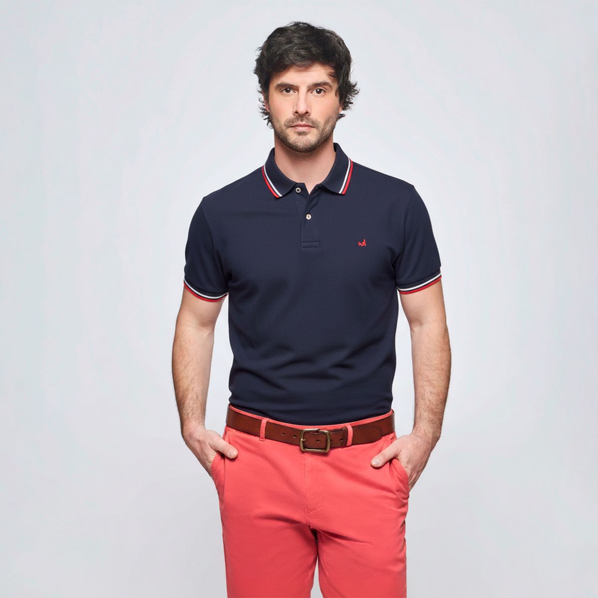 SAVILLE ROW - Polera Polo Manga Corta Hombre Saville Row