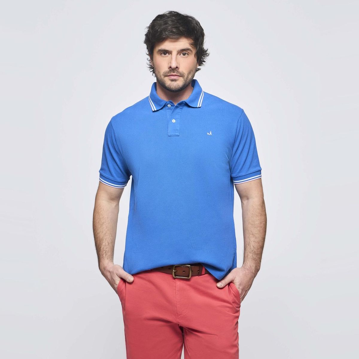 SAVILLE ROW - Polera Polo Manga Corta Hombre Saville Row