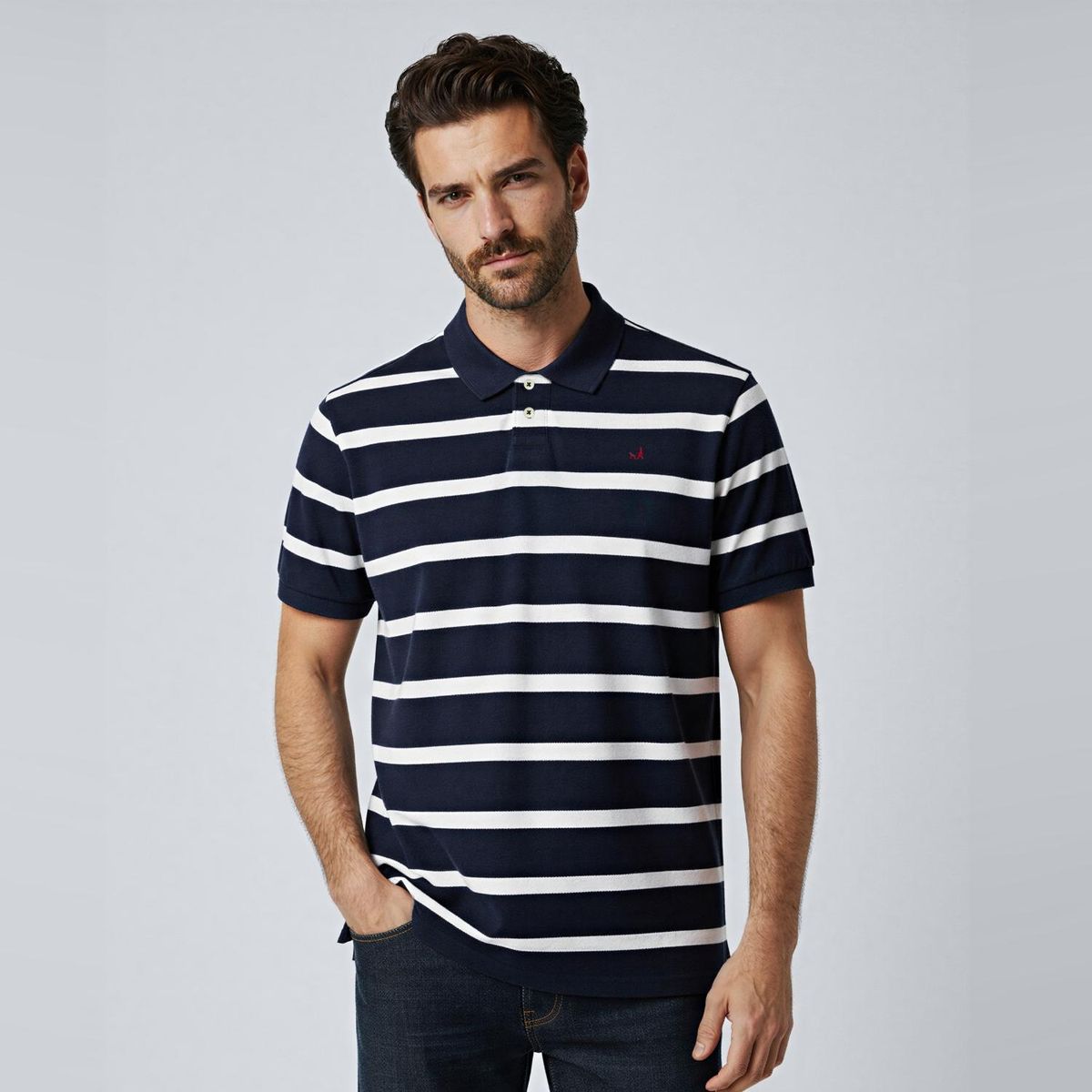 SAVILLE ROW - Polera Polo Manga Corta Hombre Saville Row