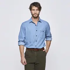 SAVILLE ROW - Camisa Manga Larga Hombre