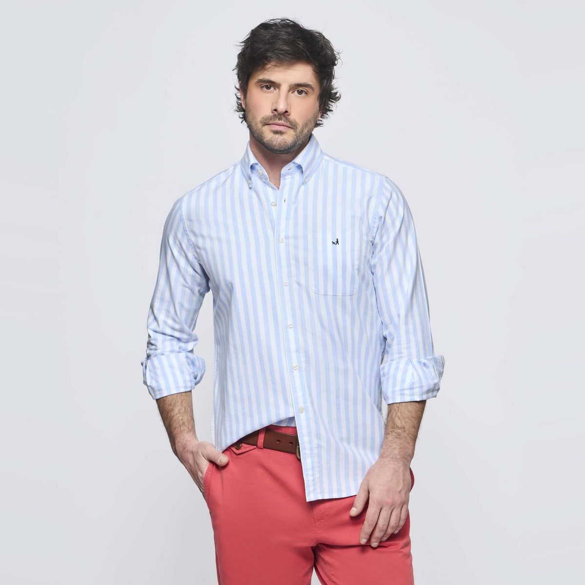 SAVILLE ROW - Camisa Manga Larga Hombre Saville Row