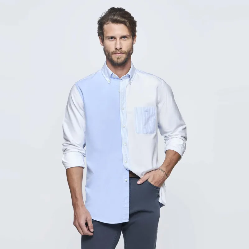 SAVILLE ROW - Camisa Manga Larga Hombre Saville Row