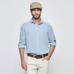 SAVILLE ROW - Camisa Manga Larga Hombre