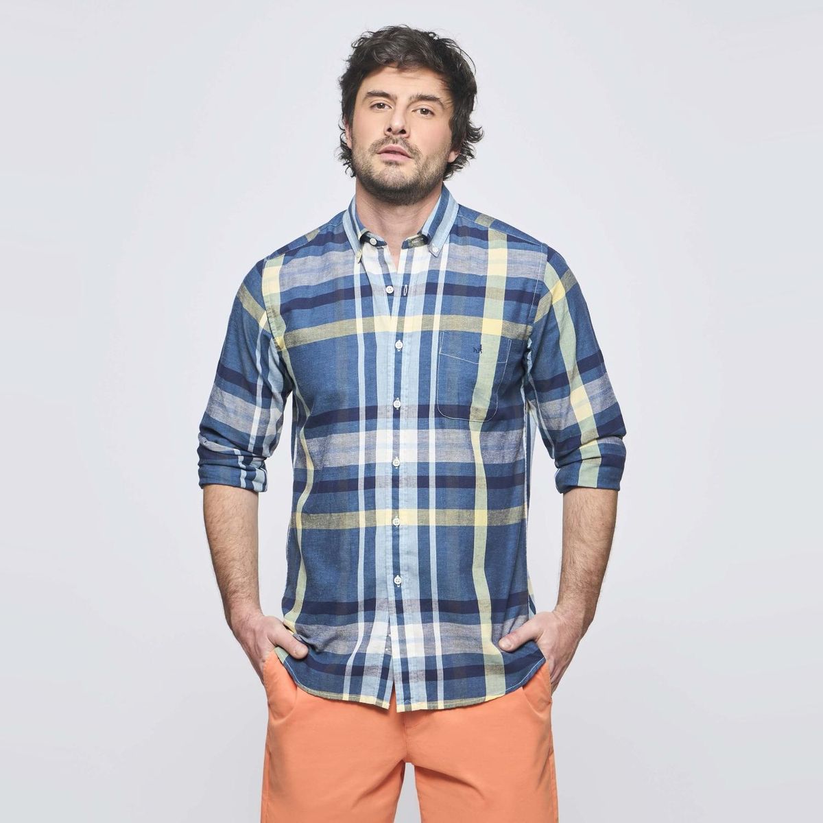 SAVILLE ROW - Camisa Manga Larga Hombre Saville Row