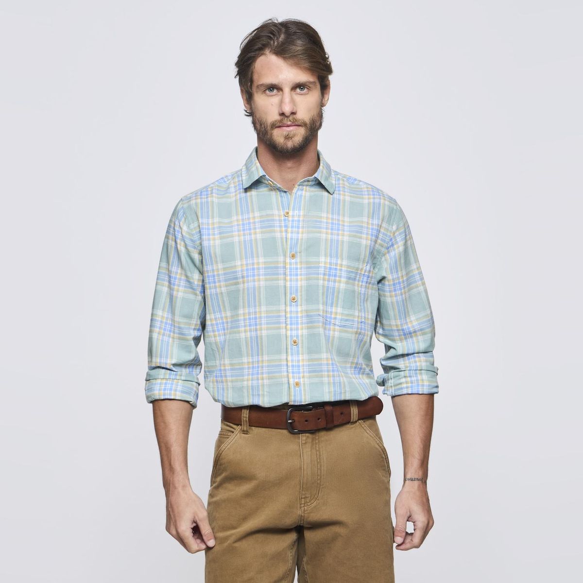 SAVILLE ROW - Camisa Manga Larga Hombre Saville Row