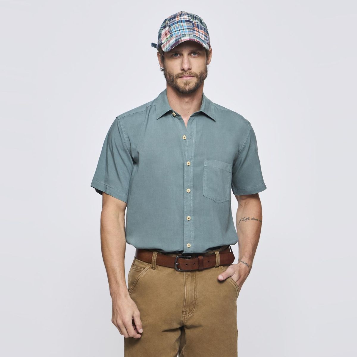 SAVILLE ROW - Camisa Manga Corta Hombre Saville Row