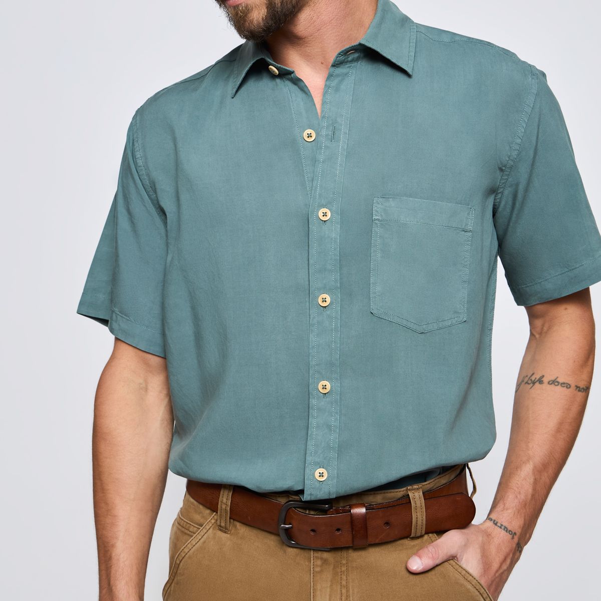 SAVILLE ROW - Camisa Manga Corta Hombre Saville Row