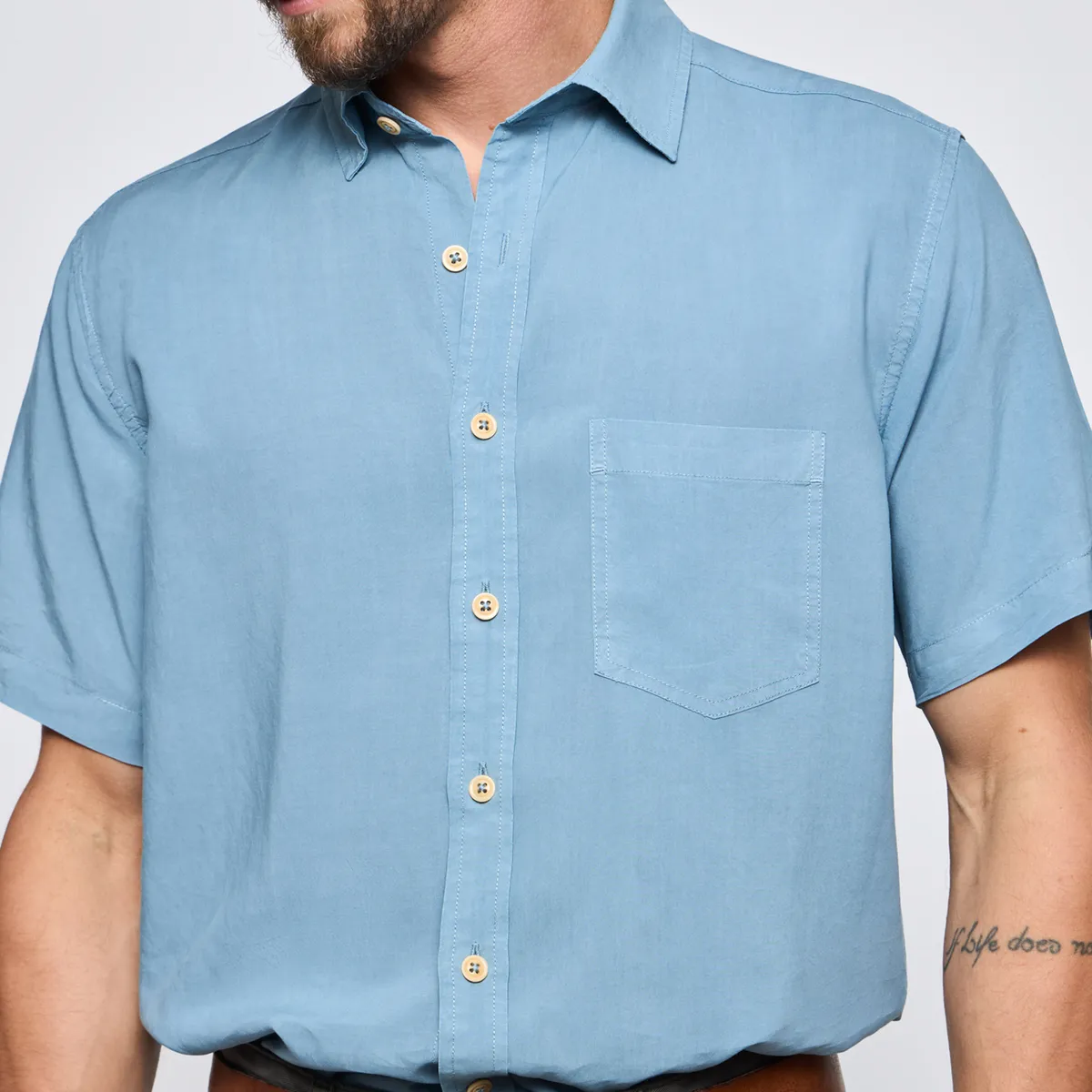 SAVILLE ROW - Camisa Manga Corta Hombre Saville Row