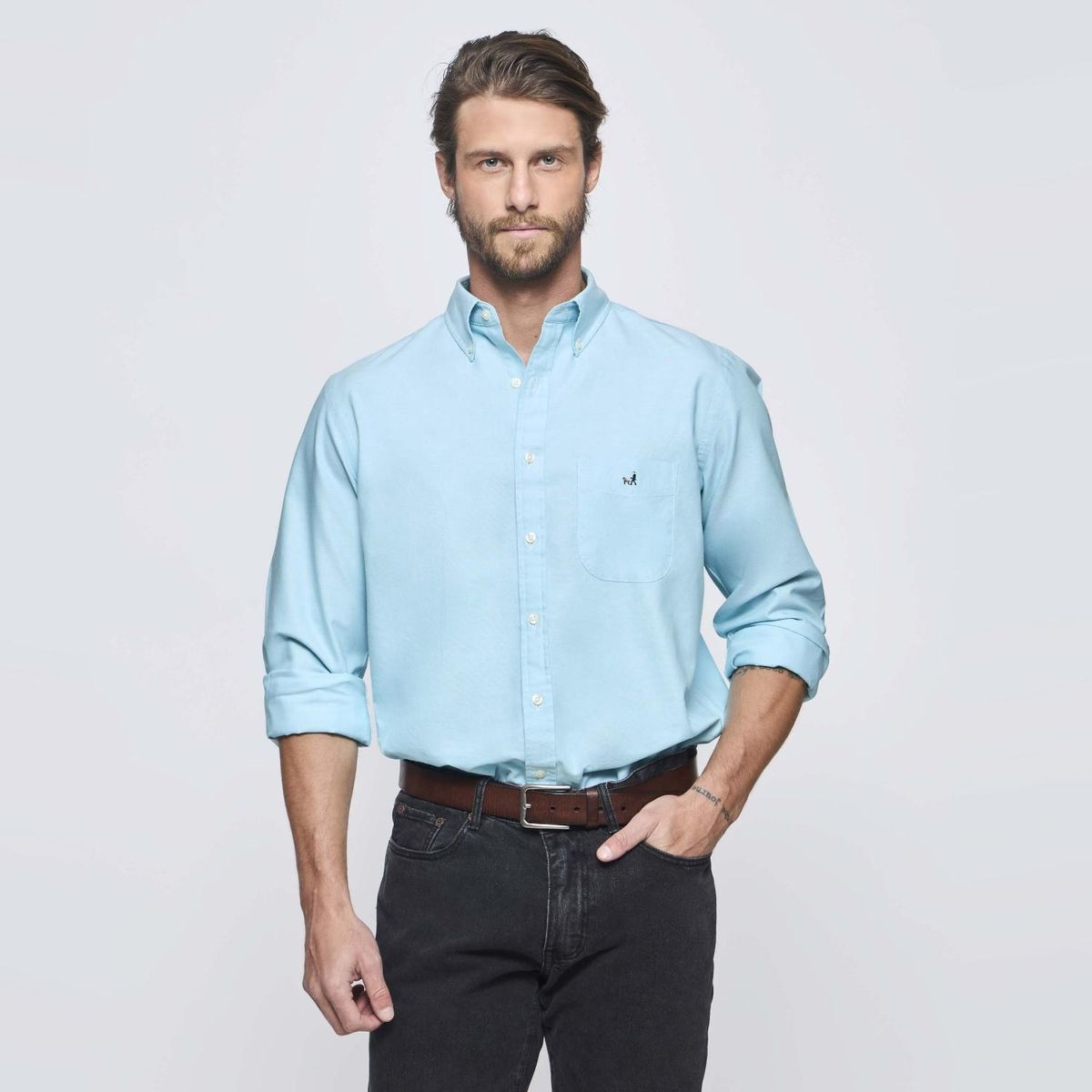 SAVILLE ROW - Camisa Manga Larga Hombre Saville Row