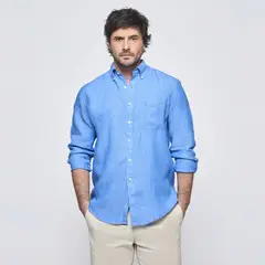 SAVILLE ROW - Camisa Manga Larga Hombre