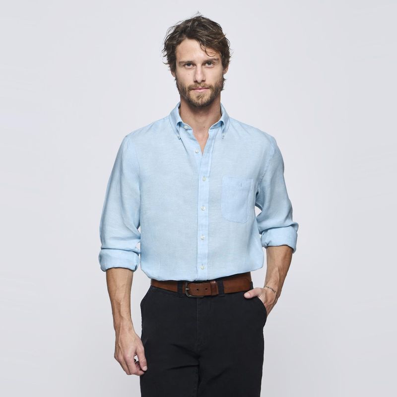 SAVILLE ROW - Camisa Manga Larga Hombre Saville Row