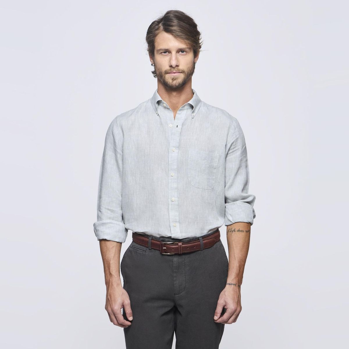 SAVILLE ROW - Camisa Manga Larga Hombre Saville Row